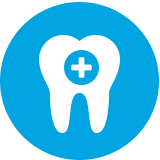 Root canal tooth icon