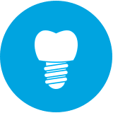 Dental Implants Icon - Queensbury Dental Clinic